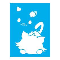 Stencil Tamako Gato - 15X20Cm - Ref 8812