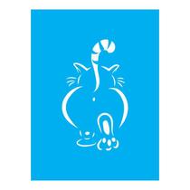 Stencil Tamako Gato - 15X20Cm - Ref A2411