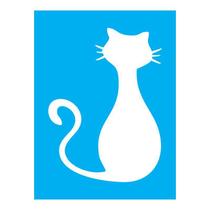 Stencil Tamako Gato - 15X20Cm - Ref A3044