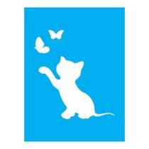 Stencil Tamako Gato - 15X20Cm - Ref A3415