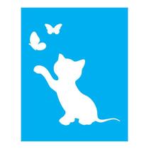 Stencil Tamako Gato - 20X25Cm - Ref B777