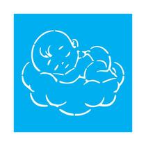 Stencil Tamako Gestacional - 30X30Cm - Ref 9956 Stencil Tamako Gestacional - 30X30Cm - Ref 9956