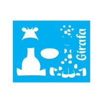 Stencil Tamako Girafa - 20X25Cm - Ref 9198