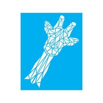 Stencil Tamako Girafa - 20X25Cm - Ref 9240