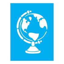 Stencil Tamako Globo - 15X20Cm - Ref A3232