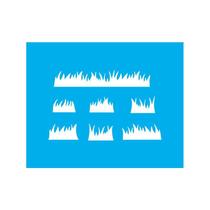 Stencil Tamako Gramas - 20X25Cm - Ref 9393 Stencil Tamako Gramas - 20X25Cm - Ref 9393