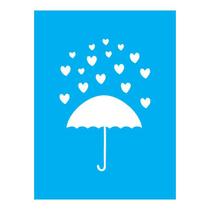Stencil Tamako Guarda-Chuva - 15X20Cm - Ref A2182