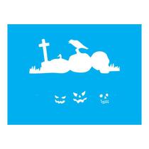 Stencil Tamako Halloween - 15X20Cm - Ref A2459