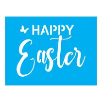 Stencil Tamako Happy Easter - 15X20Cm - Ref A2833