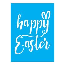 Stencil Tamako Happy Easter - 15X20Cm - Ref A2836