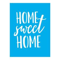 Stencil Tamako Home Sweet Home - 15X20Cm - Ref 8848