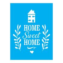 Stencil Tamako Home Sweet Home - 15X20Cm - Ref A2952