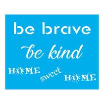 Stencil Tamako Home Sweet Home - 20X25Cm - Ref 9330