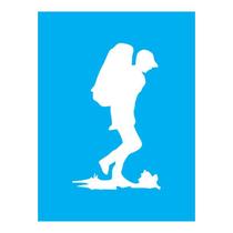 Stencil Tamako Homem - 15X20Cm - Ref A2133