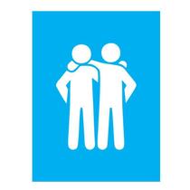 Stencil Tamako Homem - 15X20Cm - Ref A2145