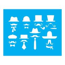 Stencil Tamako Homem - 20X25Cm - Ref B292