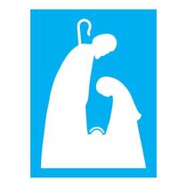 Stencil Tamako Jesus - 15X20Cm - Ref A2388