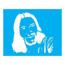Stencil Tamako Jesus - 20X25Cm - Ref B179
