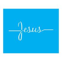 Stencil Tamako Jesus - 20X25Cm - Ref B624