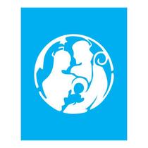 Stencil Tamako Jesus - 20X25Cm - Ref B625