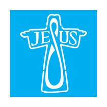 Stencil Tamako Jesus - 30X30Cm - Ref 9691