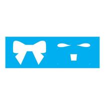 Stencil Tamako Laço - 10X30Cm - Ref 783