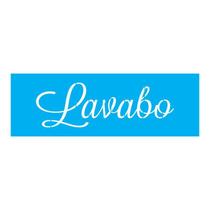 Stencil Tamako Lavabo - 10X30Cm - Ref 7645
