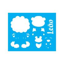 Stencil Tamako Leão - 20X25Cm - Ref 9190