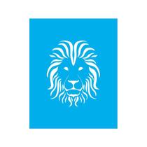 Stencil Tamako Leão - 20X25Cm - Ref 9403