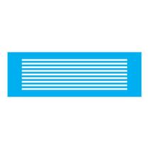 Stencil Tamako Listras - 10X30Cm - Ref 7632