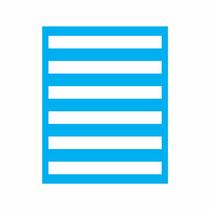 Stencil Tamako Listras - 20X25Cm - Ref 9151