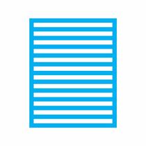 Stencil Tamako Listras - 20X25Cm - Ref 9152