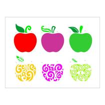 Stencil Tamako Maça - 15X20Cm - Ref 8933