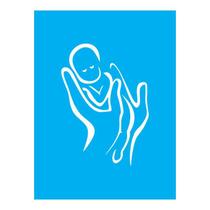 Stencil Tamako Mãe - 15X20Cm - Ref A2127