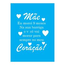 Stencil Tamako Mãe - 15X20Cm - Ref A2269