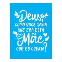 Stencil Tamako Mãe - 15X20Cm - Ref A2272