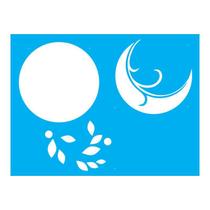 Stencil Tamako Mandala - 15X20Cm - Ref A2440