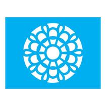 Stencil Tamako Mandala - 15X20Cm - Ref A2911