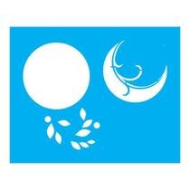 Stencil Tamako Mandala - 20X25Cm - Ref B729