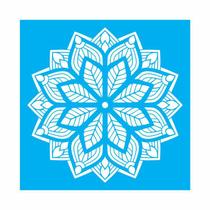 Stencil Tamako Mandala - 30X30Cm - Ref 9509