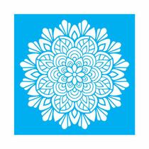 Stencil Tamako Mandala - 30X30Cm - Ref 9513