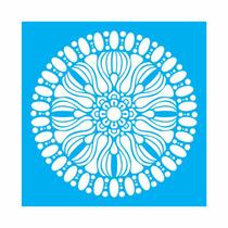 Stencil Tamako Mandala - 30X30Cm - Ref 9526