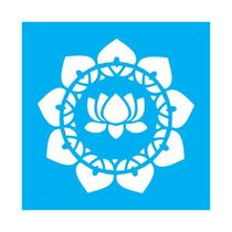 Stencil Tamako Mandala - 30X30Cm - Ref 9802