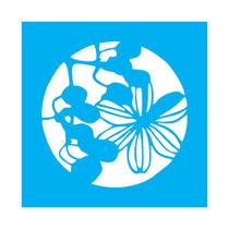 Stencil Tamako Mandala - 30X30Cm - Ref 9924