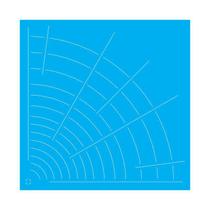 Stencil Tamako Mandala Linhas - 30X30Cm - Ref 9600 Stencil Tamako Mandala Linhas - 30X30Cm - Ref 9600