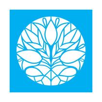 Stencil Tamako Mandala Vitral - 30X30Cm - Ref 9798