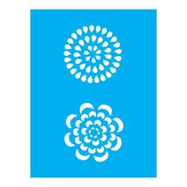 Stencil Tamako Mandalas - 15X20Cm - Ref A2609