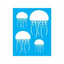 Stencil Tamako Medusa Mar - 20X25Cm - Ref 9165