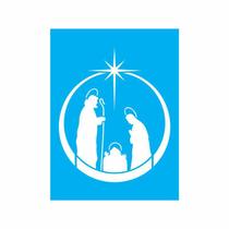 Stencil Tamako Menino Jesus - 15X20Cm - Ref 8999