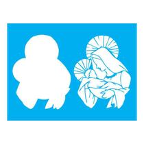 Stencil Tamako Menino Jesus - 15X20Cm - Ref A2039